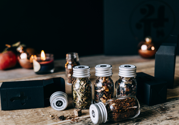 Tee in der Weihnachtszeit