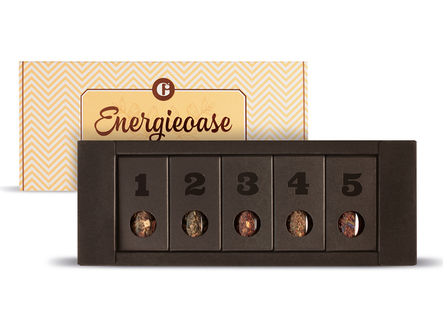 Set mit verschiedenen Tees