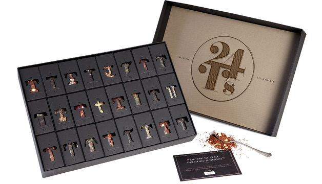 Adventskalender mit Tee