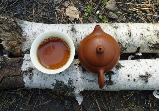 Kräutertee genießen