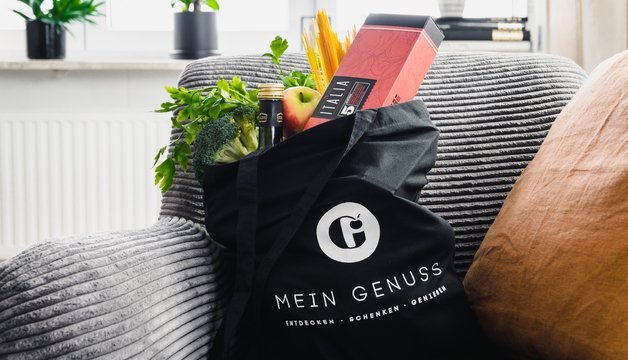 Baumwolltasche als Einkaufstasche verwenden