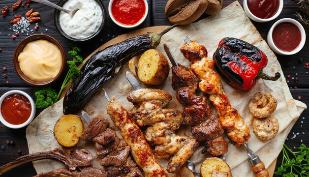 African Barbecue Gewürz für Grillspieße