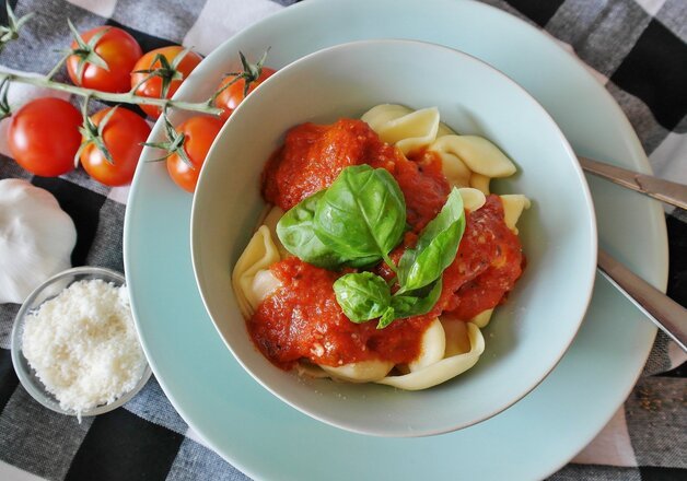 Penne mit Arrabiata Gewürz