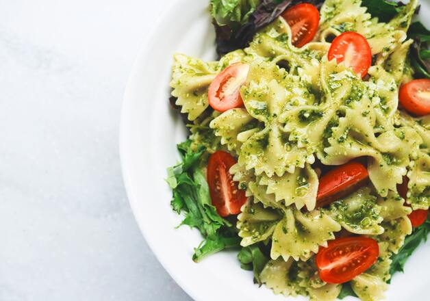 Pasta mit Bärlauch Pesto Gewürz