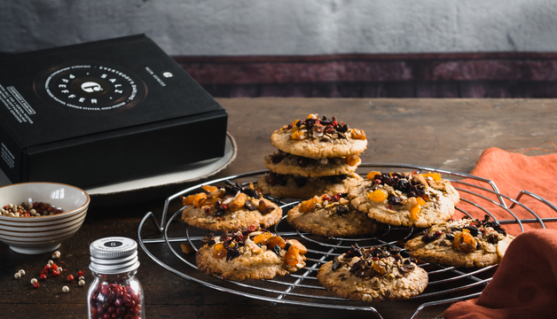 Cookies mit Rosa Pfeffer