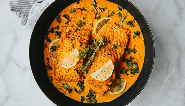 Lachs mit Orangenpfeffer