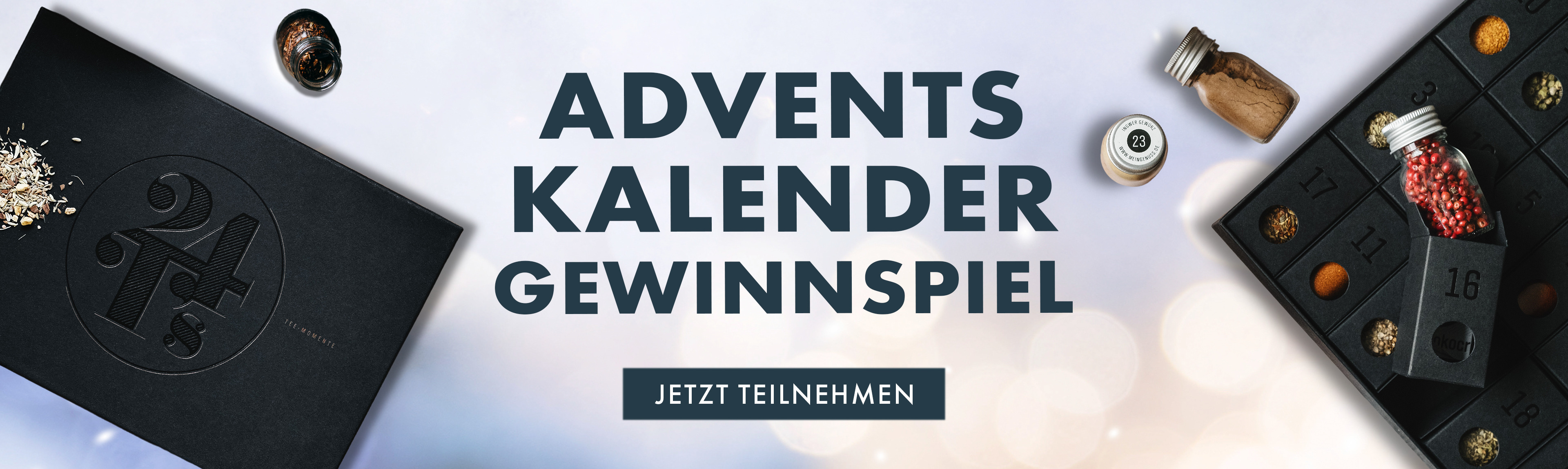 Gewürz und Tee Adventskalender Gewinnspiel Adventskalender Gewinnspiel 2023