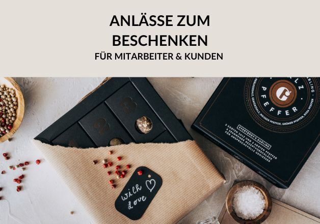 Anlässe zum Schenken