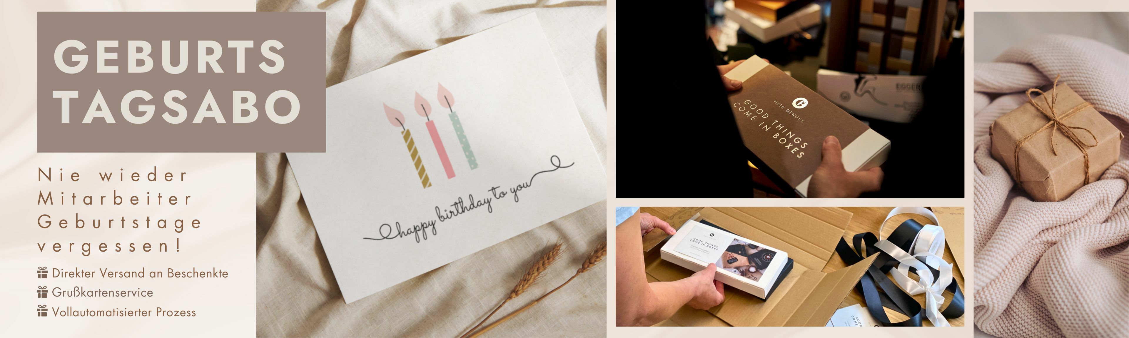 Geburtstagsabo