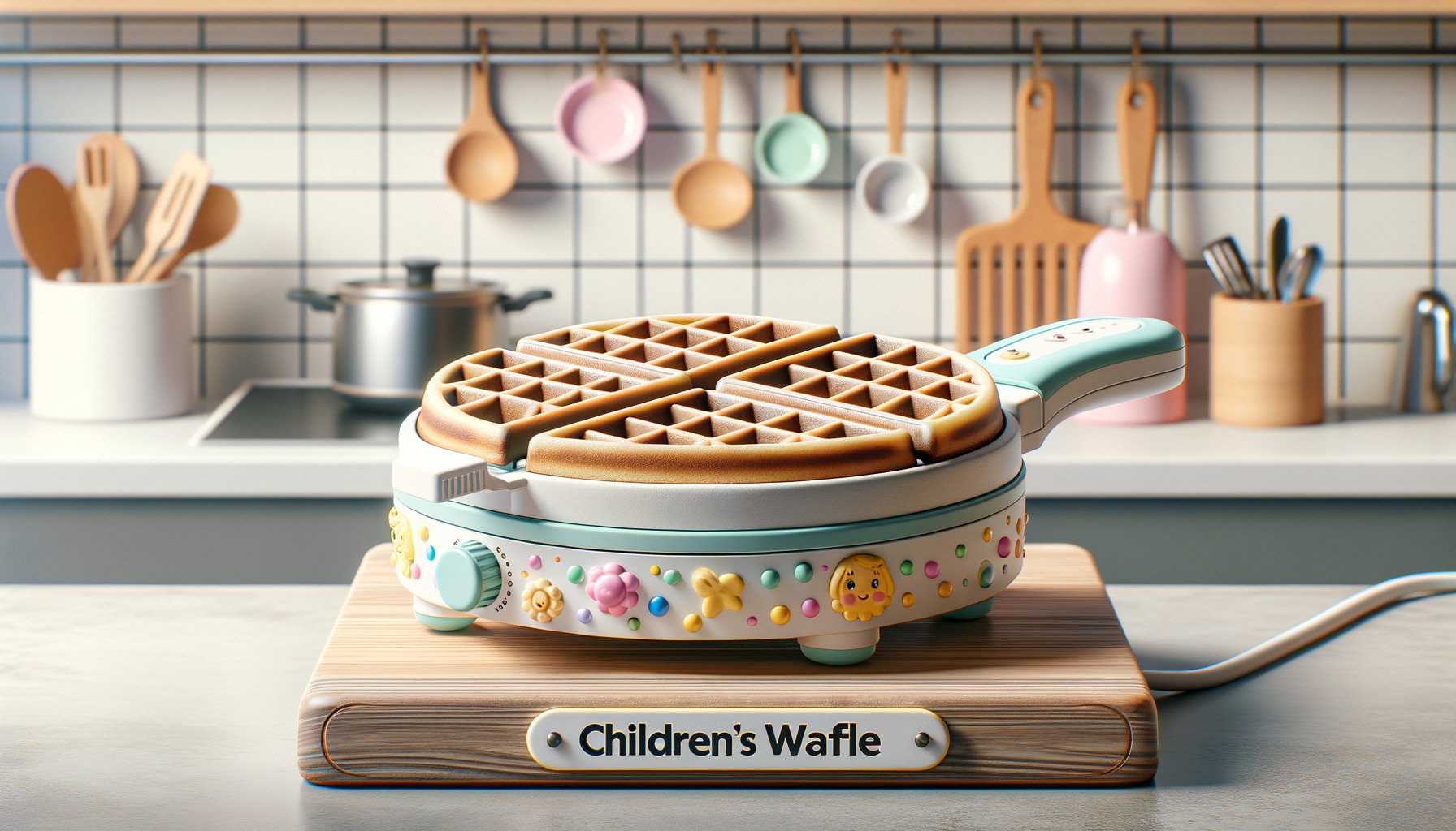 KinderWaffeleisen Spaß beim Backen garantiert!