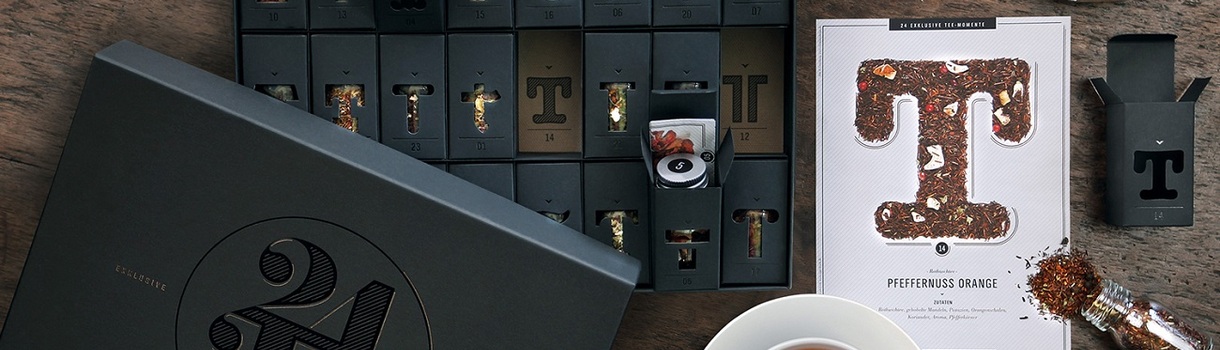 Tee Adventskalender als Mitarbeitergeschenk