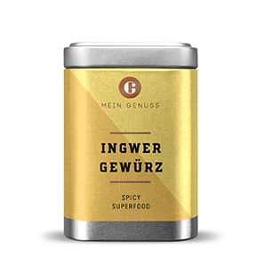 Ingwer Gewürz gemahlen