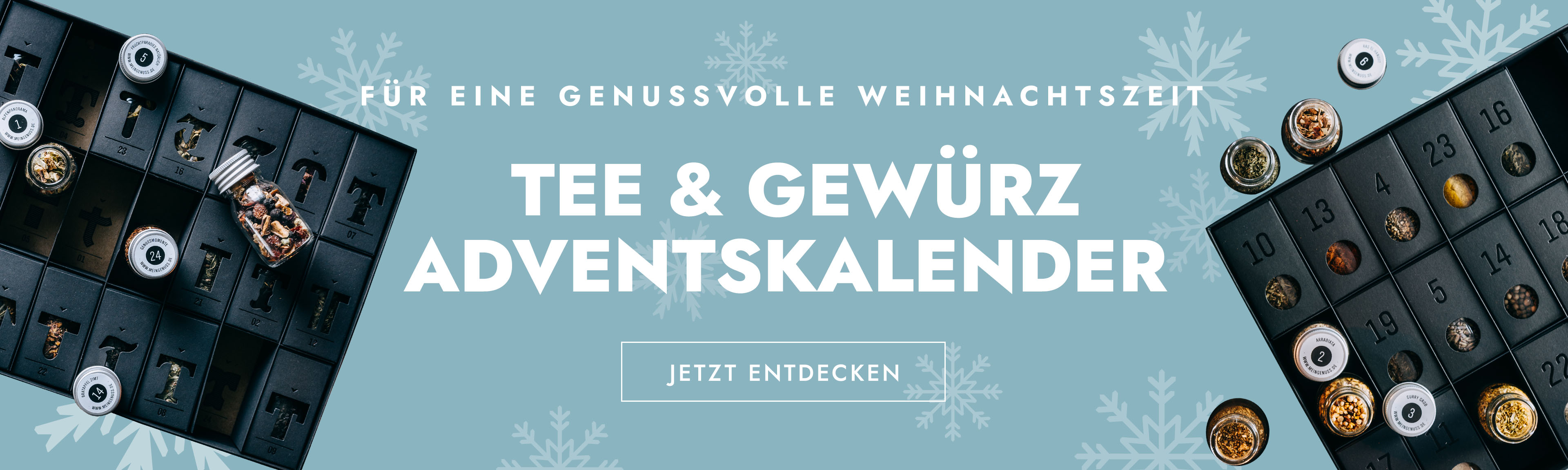 Tee Adventskalender und Gewürz Adventskalender 2026