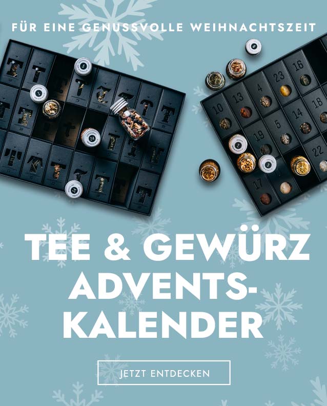 Tee Adventskalender und Gewürz Adventskalender 2026